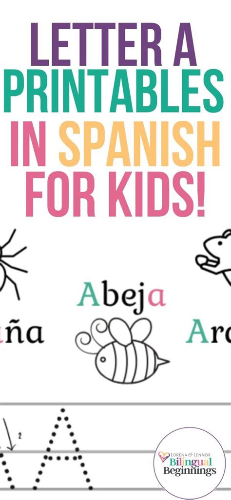 When writing letters in spanish, there are heaps of greetings you can use, depending on the level of your letter's formality. Free Letter A Spring-Themed Activities in Spanish for Preschoolers — Lorena & Lennox Bilingual ...