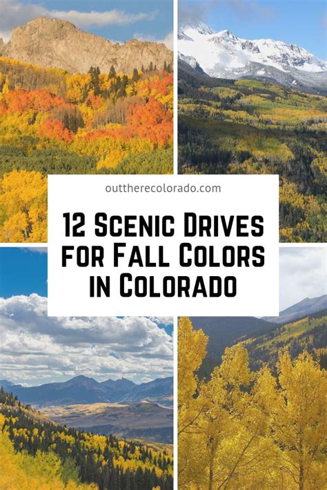 12 Scenic Drives To See Fall Colors In Colorado Fall Foliage Road