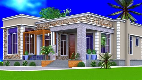 3 Bedroom House Plans With Photos In Uganda Garage And Bedroom Image