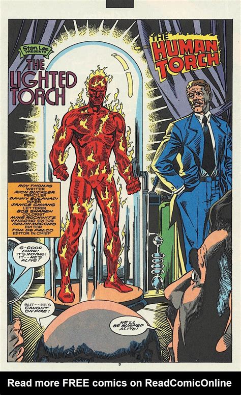 The Saga Of The Original Human Torch Issue 1 Read The Saga Of The