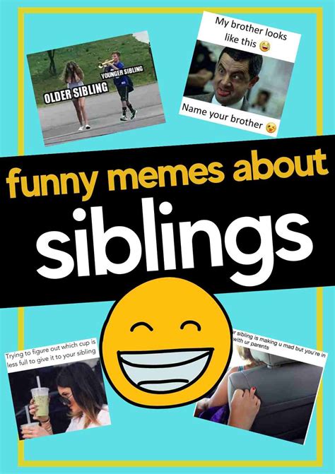 50 Hilarious Sibling Memes From Fights To Fun