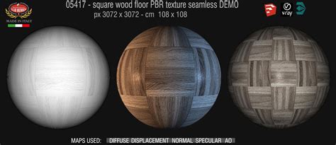 Wood Flooring Square Texture Seamless 05417