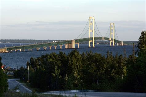 Michigan has been able to claim the longest suspension bridge in the world two times, since the ambassador bridge was also the longest in the world when built, although that bridge was quickly surpassed and. Terrorism fears prompt vehicle ban for Mackinac Bridge ...