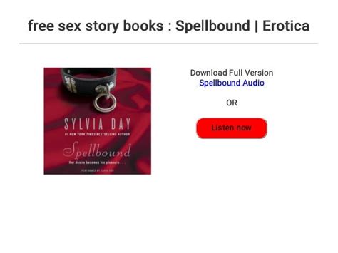 Free Sex Story Books Spellbound Erotica