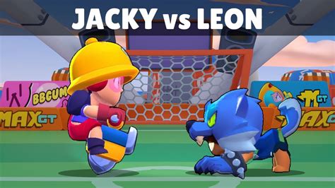 Frank vs jacky / break me !!! JACKY vs LEON | 20 Tests | Brawl Stars 1v1 - YouTube
