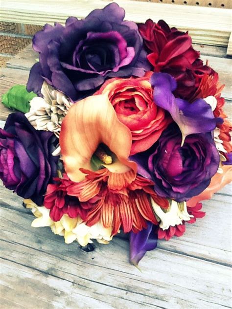 We did not find results for: Purple & Orange Wedding Bouquet | Orange purple wedding ...