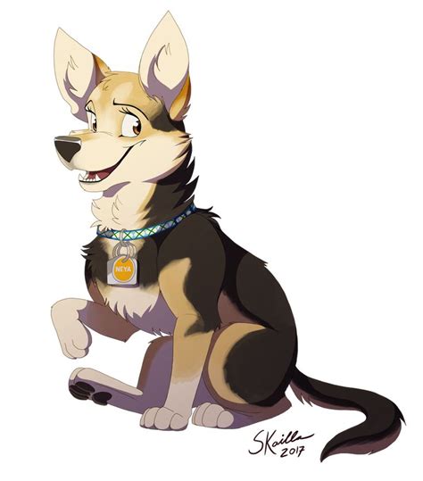 Neya Commission By Skailla Dog Design Art Cute Wolf Drawings