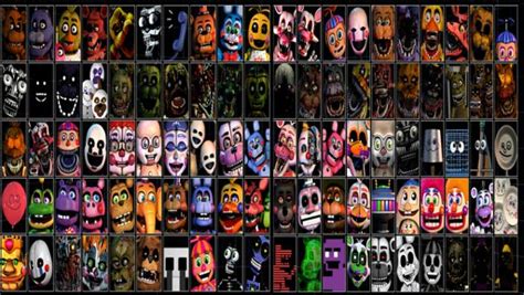 My New Ucn Roster Featuring 100 Characters Five Nights At Freddys Amino
