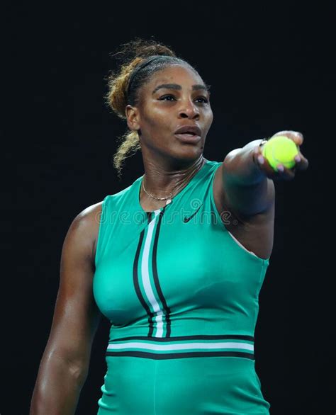 23 Time Grand Slam Champion Serena Williams Of United States In Action