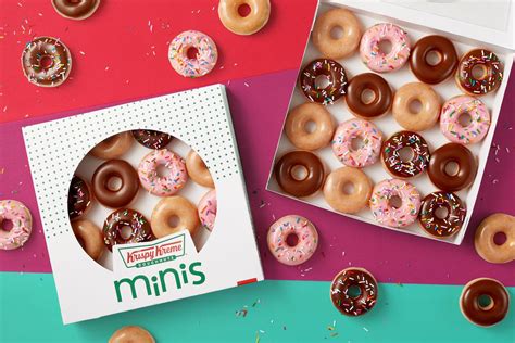 Krispy Kreme Debuts Mini Versions Of Its Four Most Popular Doughnuts