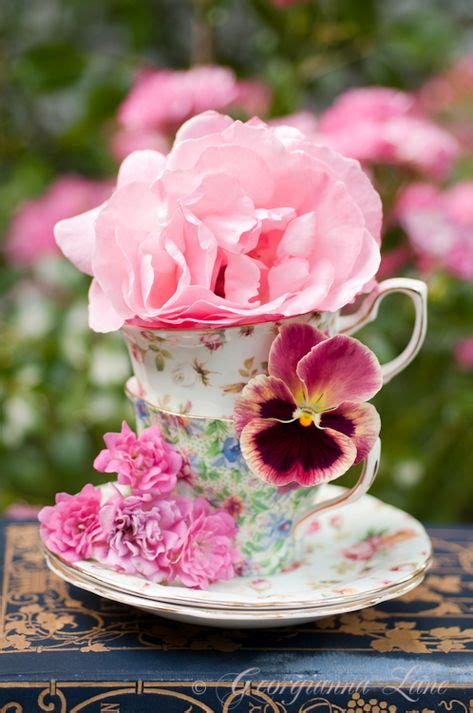40 Flowers In A Tea Cup Ideas Flowers Flower Arrangements Tea Cups