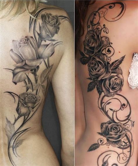 Brutális összegért szerződteti a bayern a világbajnok labdarúgót. Großes Rosenranke Tattoo am Rücken | Forearm tattoo women ...