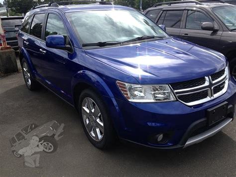 Blue 2012 Dodge Journey Rt Awd Outside Nanaimo Nanaimo