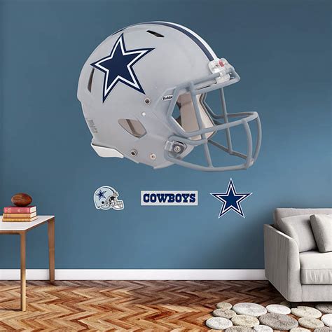 Dallas Cowboys Helmet Wall Decal Shop Fathead® For Dallas Cowboys Decor