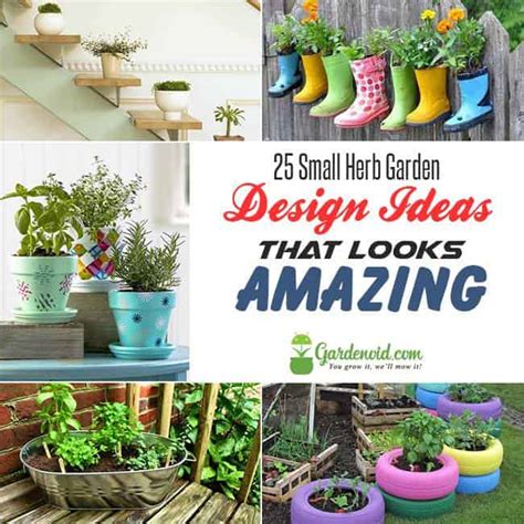 25 Small Herb Garden Design Ideas That Looks Amazing