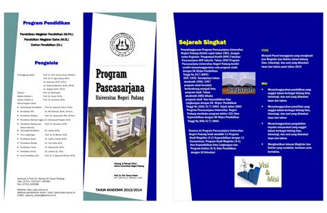 PDF Brosur Pascasarjana UNP DOKUMEN TIPS
