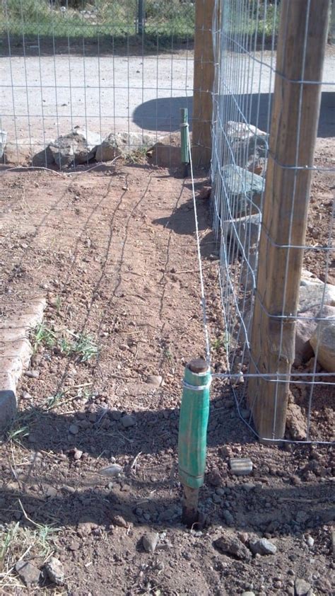 Yes, even the little wooden picket line with reference to your backyard matters. DIY Electric Fence / Hot Wire For Animals (Part 1 ...