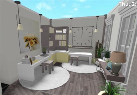 Watch the video explanation about self build home blueprints architect or online? Bloxburg study room in 2020 | Tiny house layout, Home ...