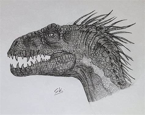 How To Draw An Indominus Rex