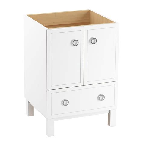 Top brands & styles · up to 70% off · something for everyone KOHLER Jacquard 24 in. Vanity Cabinet in Linen White with ...