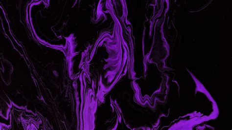 Dark Purple Black Paint Liquid Stains 4k Hd Abstract Wallpapers Hd