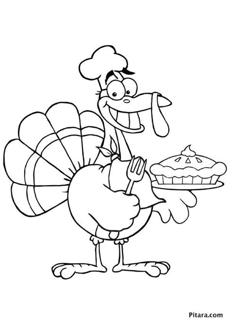 Turkey Coloring Pages For Kids Pitara Kids Network