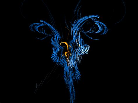 To search on pikpng now. Blue Phoenix Wallpaper - WallpaperSafari