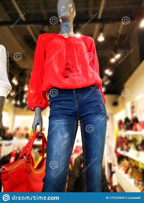 Fashion Dummy Spring Clothing For Women Stock Image Image Of Cute