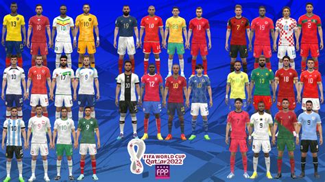 World Cup Qatar 2022 Full Kitpack Pes 2017 Byphylyp Araujo