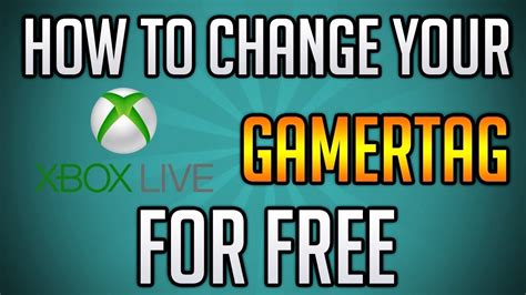 How To Change Your Name On Xbox For Free Youtube
