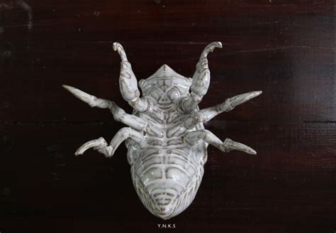 Stoneware Cicada From Still Life Tableware Collection By Yarnnakarn Art Craft Studio