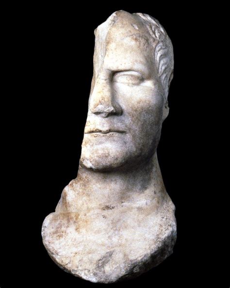 Marble Portrait Of Julius Caesar Roman C 50 Ad The British
