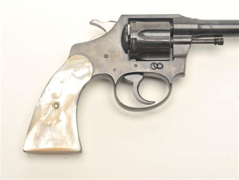 Colt Police Positive Da Revolver 38 Caliber 4 Barrel Blued Finish