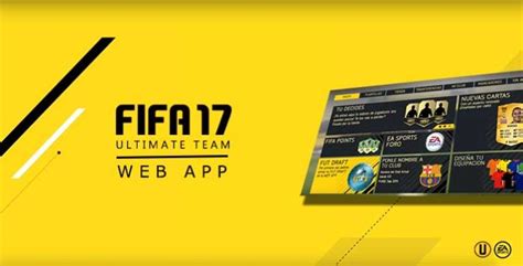 You need to fulfil these conditions: FUT Web App for EA Sports FIFA 17 is now live