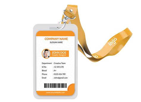 corporate id card design   behance