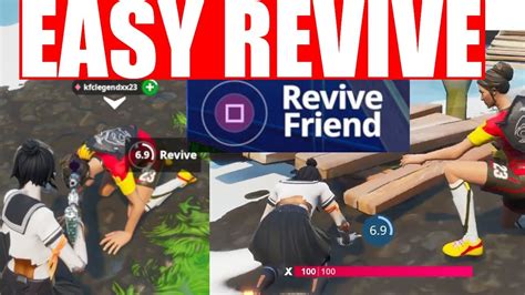 Revive A Friend In Different Matches Fortnite Overtime Guide Season 9