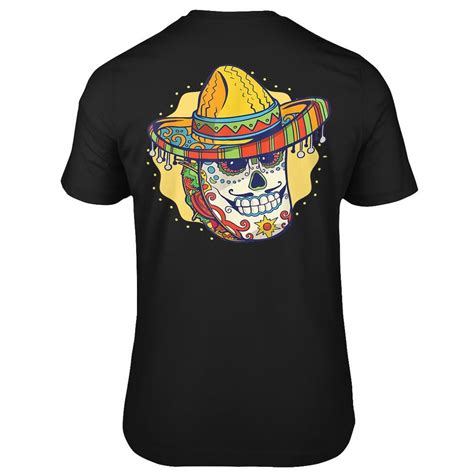 Cinco De Mayo Taco Sugar Skull Mexican Fiesta Party Women T Shirt
