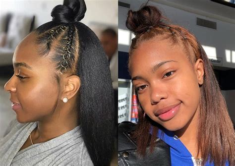Hairstyles For Black Women With Straight Weave