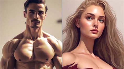 Ai Reveals What The Perfect Man And Woman Look Like And Gives Them The Ideal Body The