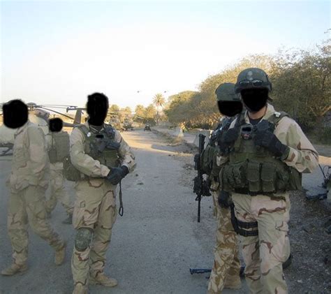 Sas Soldiers From Task Force Black Pictured In Iraq Note The Various