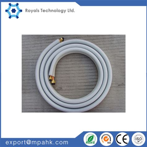 Air conditioner, refrigeration, construction water & gas field etc. China 13mm Pre-Insulated Copper Pipe for Air Conditioner ...