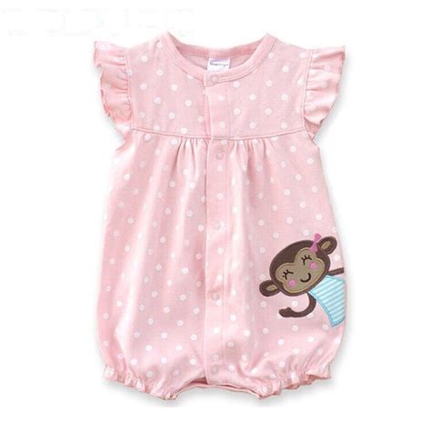 2019 Baby Rompers Summer Baby Girl Clothes Cute Newborn Baby Clothes