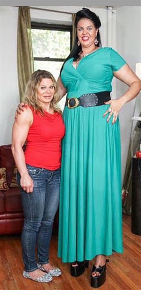 tall women very tall girl with bigger women