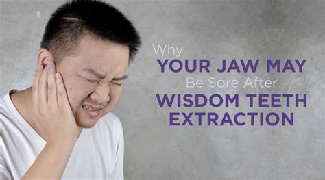 Dry socket usually starts after 2 days, so the first day after extraction seems normal. Why You May Have a Sore Jaw after Wisdom Teeth Extraction