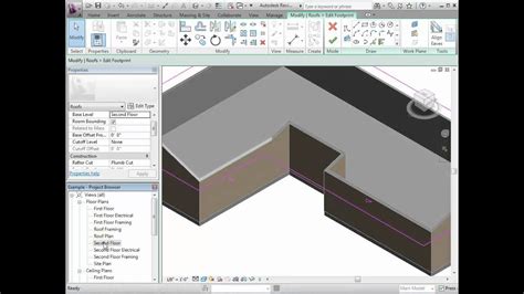 Revit Architecture Creating Roof Shapes Youtube