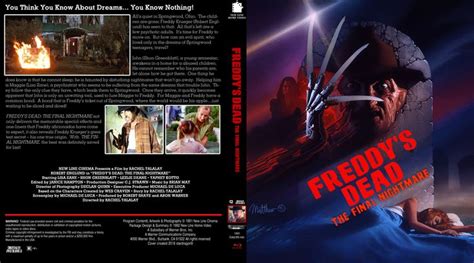 A Nightmare On Elm Street 6 Freddys Dead Version 2 Custom Blu Ray