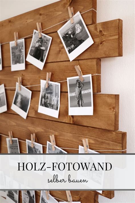 DIY: Fotowand bauen mit Retrofotos - Lavendelblog | Diy ... Insbesondere geschenke selber machen macht spaß, denn so verschenken sie neben dem eigentlichen geschenk, auch einen teil ihrer persönlichen zeit und gedanken.