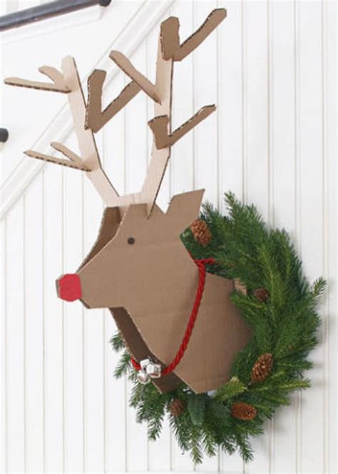 5 Diy Holiday Decor Ideas With Used Cardboard The Gourmet Box
