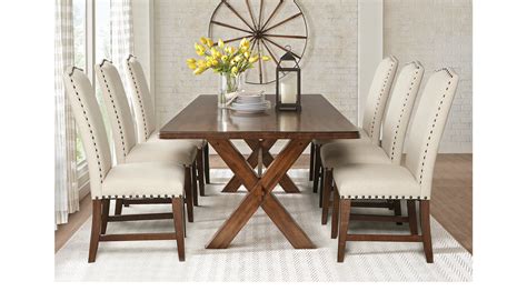 Smaller kitchens or apartment dining rooms are ideal for dinette sets that come with. Twin Lakes Brown 5 Pc 72 in. Rectangle Dining Room - Rustic
