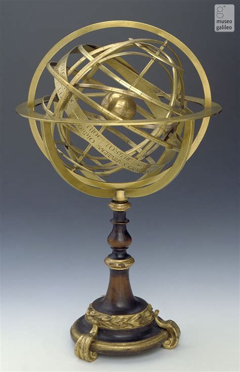 Museo Galileo Enlarged Image Armillary Sphere Inv 1117